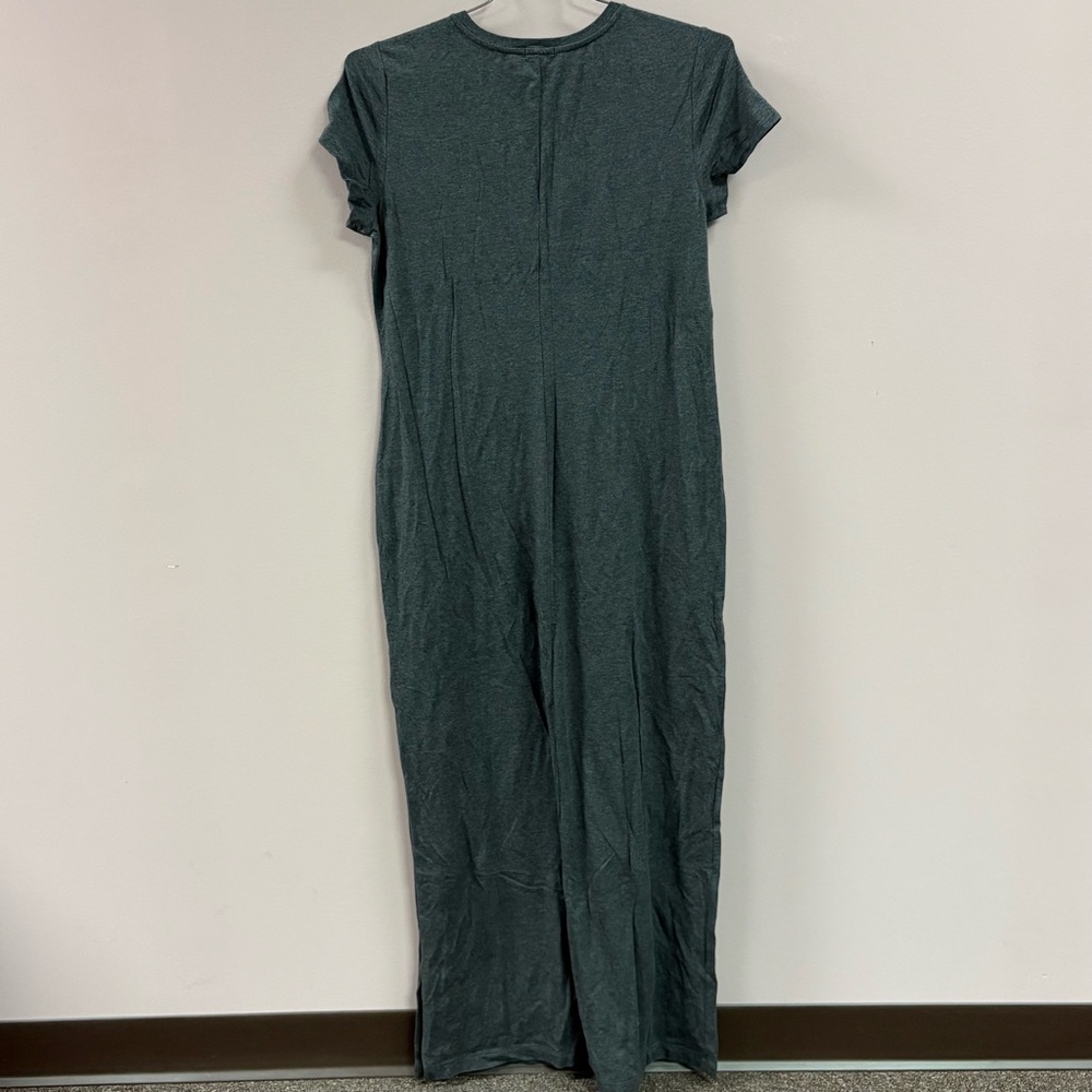 T-shirt Dress Grey Maxi